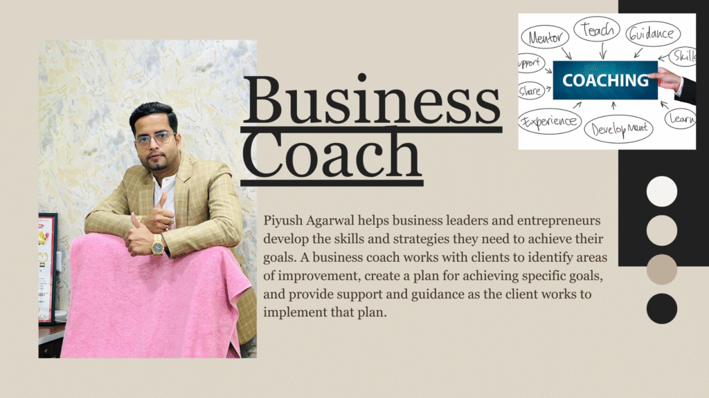 beige minimalist business coaching presentation
