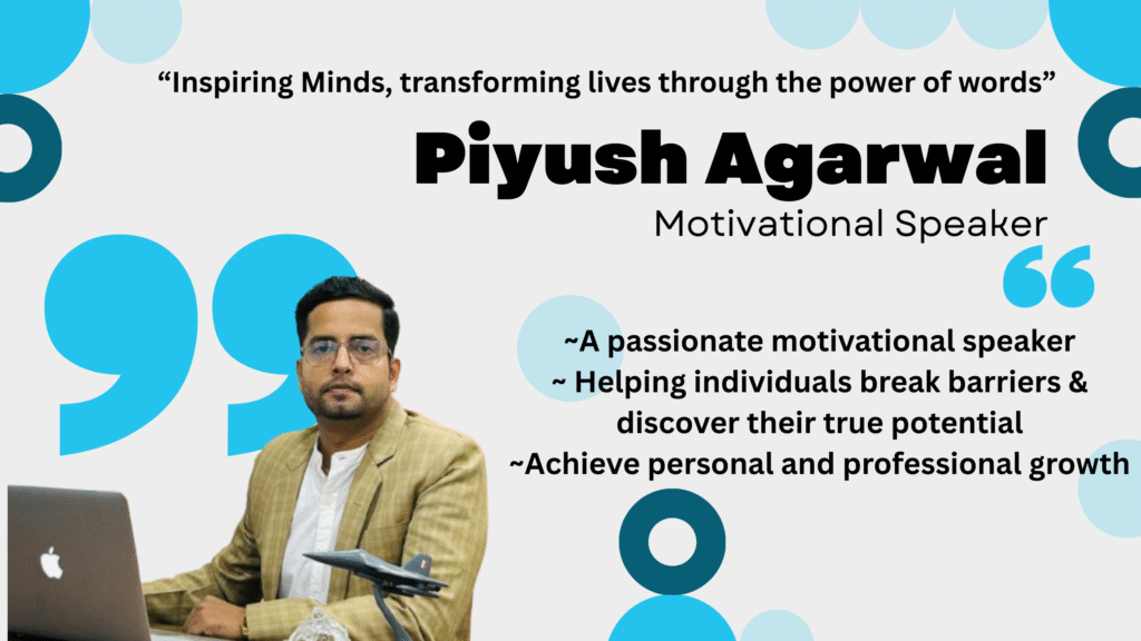 blue grey creative motivational speaker youtube channel art