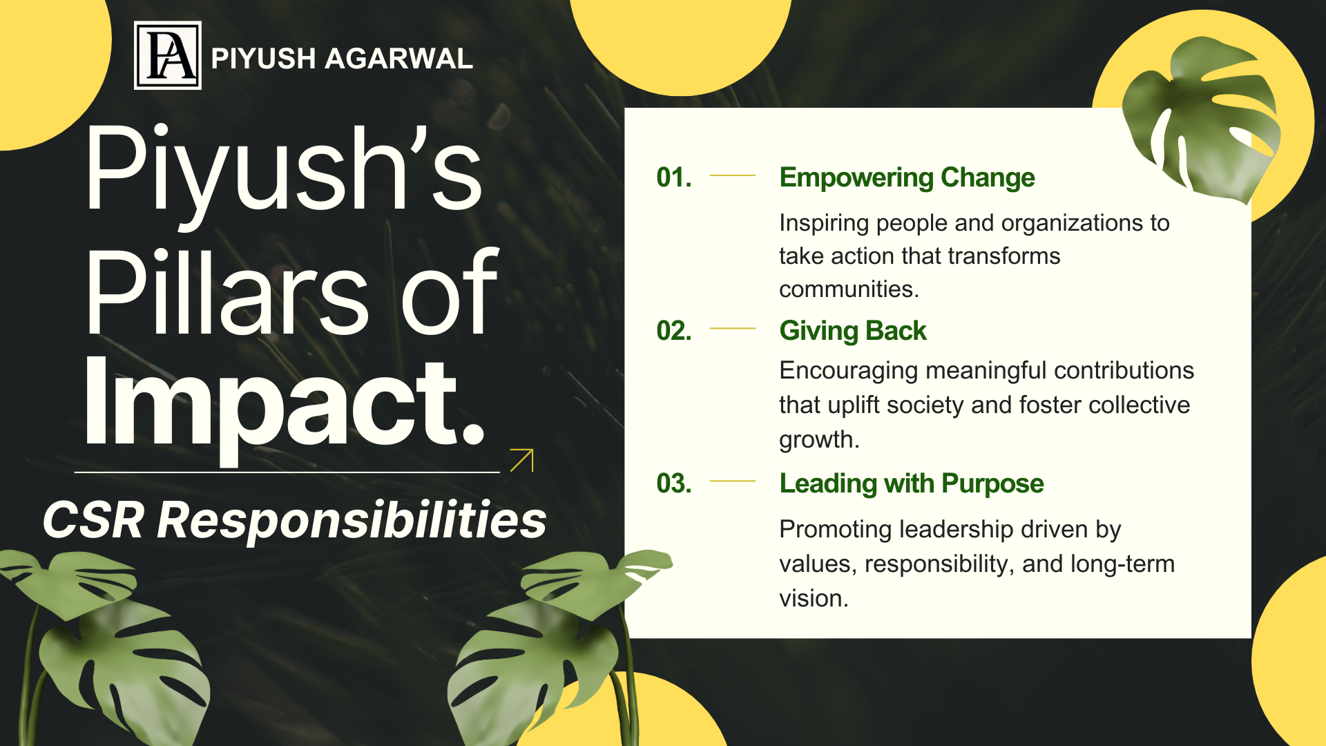 green yellow photocentric company csr report presentation